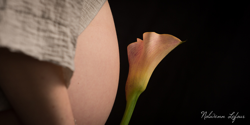 enceinte, photo de Nolwenn Lefour